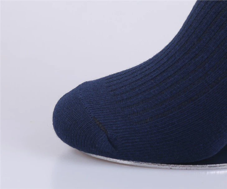 Mens Flat Ribbed Dress Socks