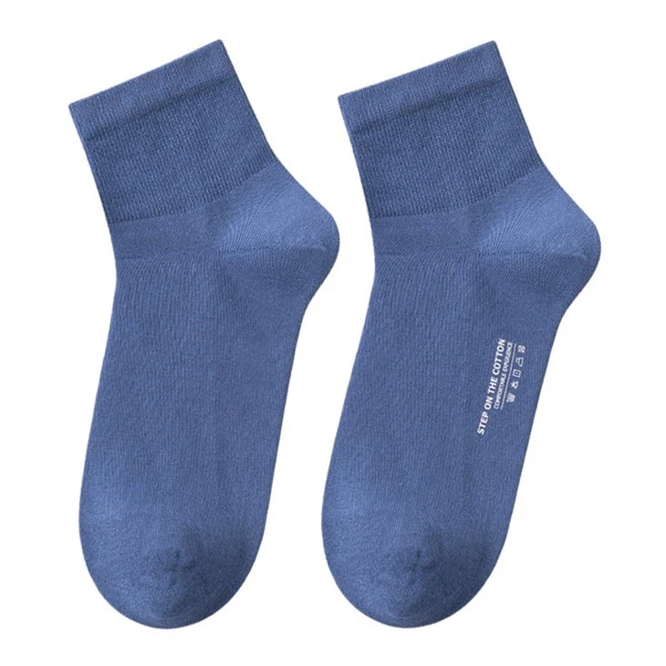 Blue crew socks