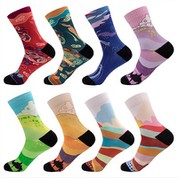 360 Degree Cotton Pringting Socks