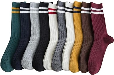 Women Crew Stripe Socks